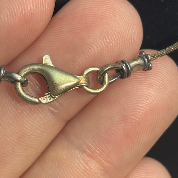 Silpada Retired Daintree Green Quartz Necklace - Picture 2 of 3